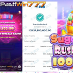 BUKTI JP BESAR MEMBER PASTIWIN777 – SUGAR RUSH 1000 – PRAGMATIC PLAY